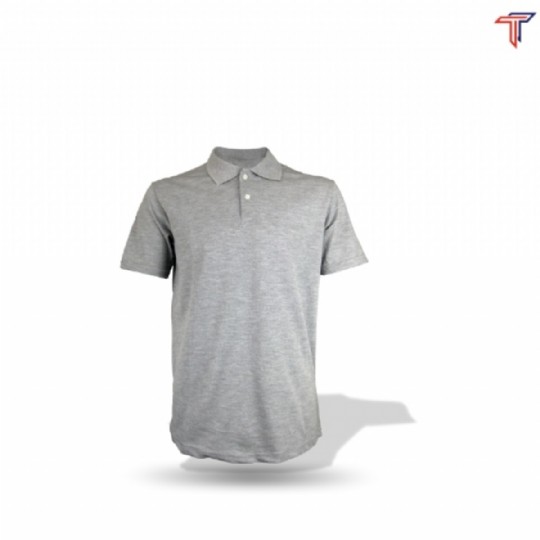 Regular Fit Gri Polo Yaka T Shirt