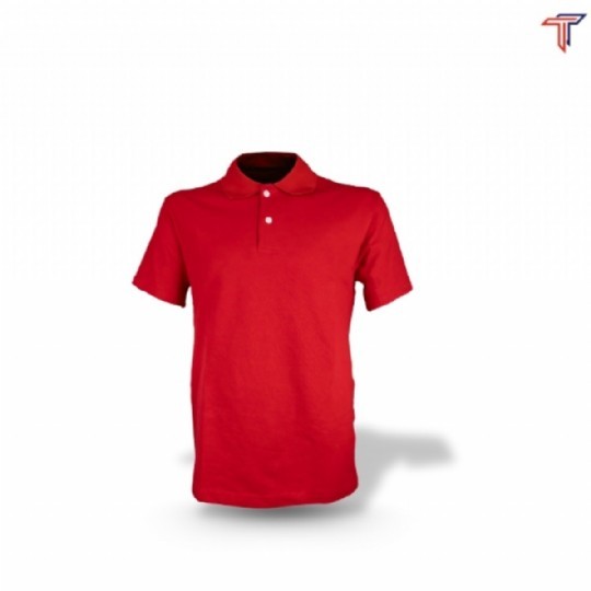 Regular Fit Kırmızı Polo Yaka T Shirt