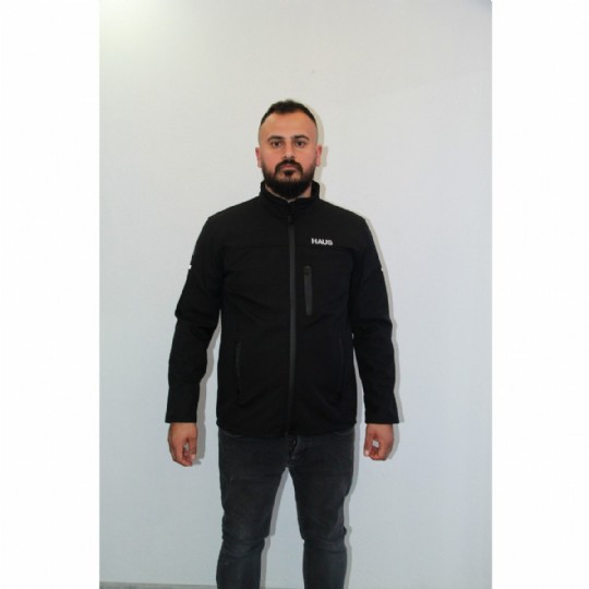 SOFT SHELL SİYAH MONT KALİTELİ SU HAVA GEÇİRMEZ (LOGOSUZ)
